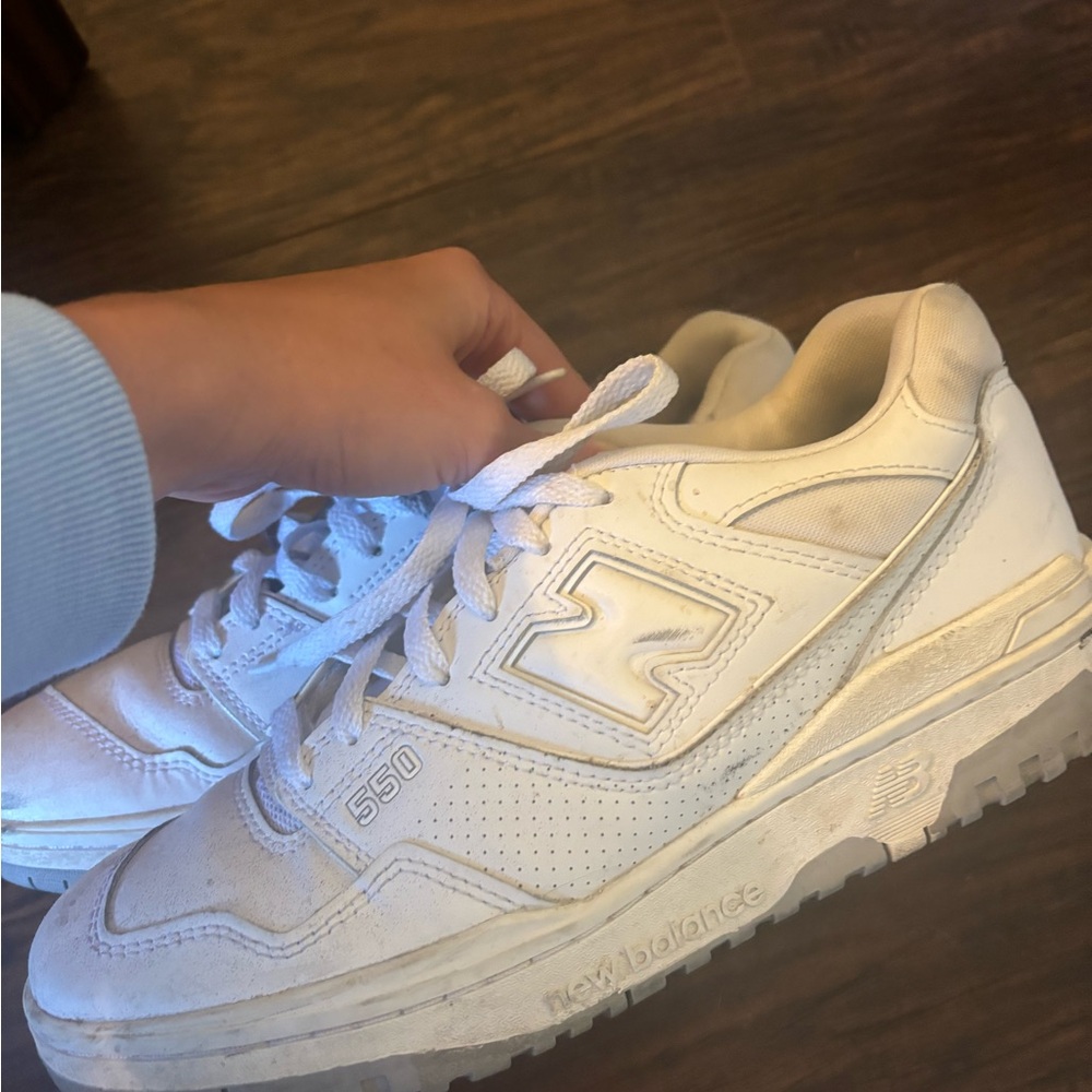 Men’s New Balance 550 White Sneakers